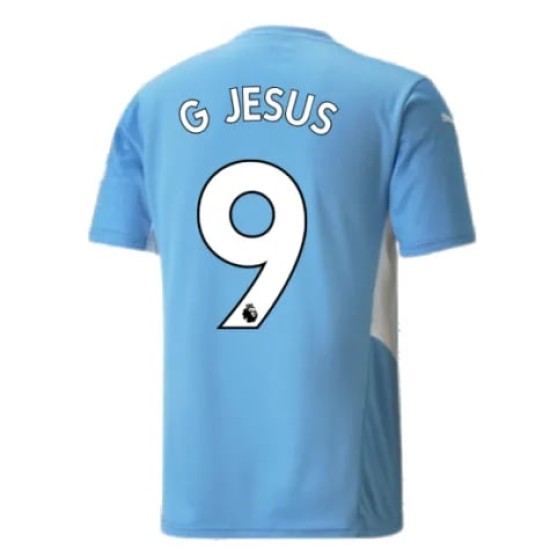 Women's G.JESUS Manchester City 2021/22 Home Shirt Women's G.JESUS Manchester City 2021/22 Home Shirt