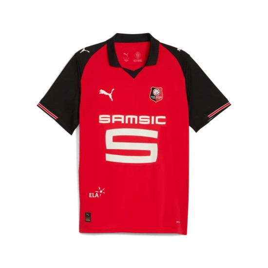 Women's Rennes 2025/26 Home Shirt Women's Rennes 2025/26 Home Shirt