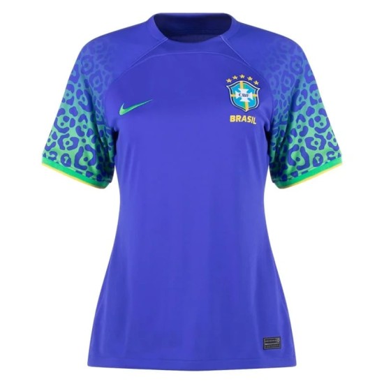 Women's Brazil Away Jersey World Cup 2022