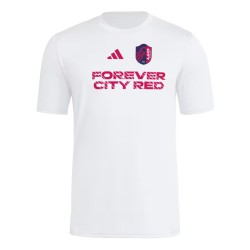 Women's St. Louis City SC 2025 Third Hook AEROREADY Shirt - White
