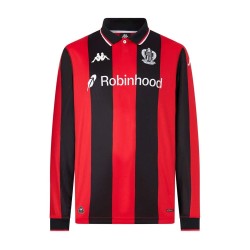 Women's OGC Nice 2025/26 Home Long Sleeve Shirt
