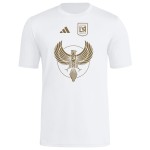 Men's Los Angeles FC 2025 Third Hook AEROREADY Shirt - White Men's Los Angeles FC 2025 Third Hook AEROREADY Shirt - White