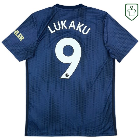 Men's Manchester United 2018/19 Third Retro Shirt Lukaku #9