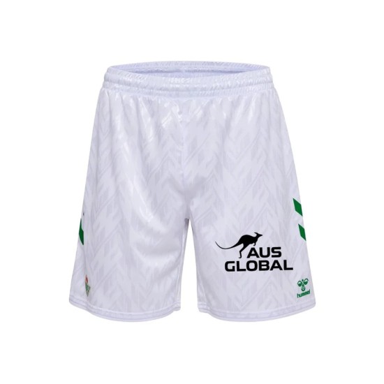Kid's Real Betis 2024/25 Home Shorts - White