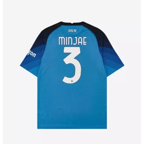 Kid's MINJAE Napoli 2022/23 Home Shirt