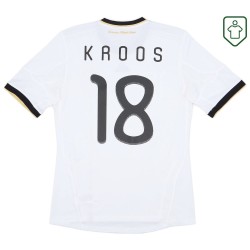 Men's Germany 2010/11 Home Retro Shirt Kroos #18