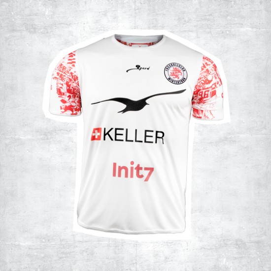 Kid's FC Winterthur 2025/26 Away Shirt - White