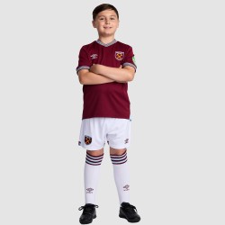 Kid's West Ham United 2025/26 Home Kit