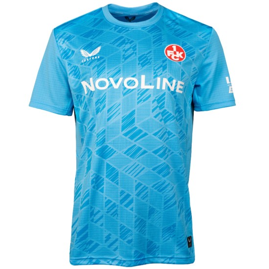 Kid's 1. FC Kaiserslautern 2025/26 Goalkeeper Shirt - Blue Kid's 1. FC Kaiserslautern 2025/26 Goalkeeper Shirt - Blue