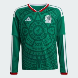 Women's Mexico 2026 Home World Cup Long Sleeve Shirt