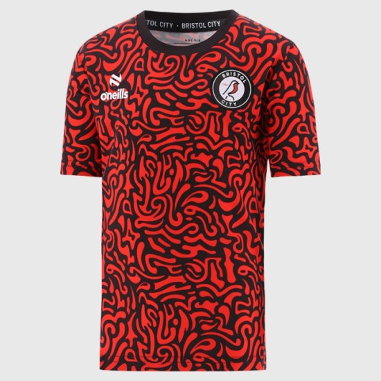 Kid's Bristol City 2024/25 Third Warm Up Shirt