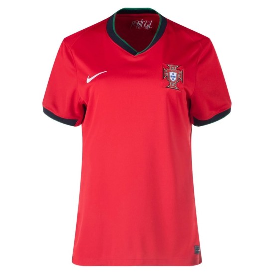 Women's Portugal Home Jersey EURO 2024 Women's Portugal Home Jersey EURO 2024