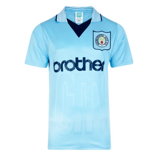 Men's Manchester City 1996 Home Retro Shirt