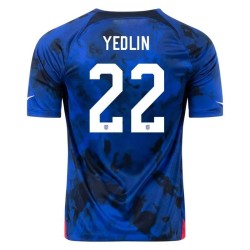 DeAndre Yedlin #22 USMNT Away Jersey World Cup 2022