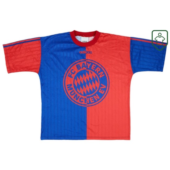 Men's Bayern Munich 1995/96 Retro Shirt - Blue