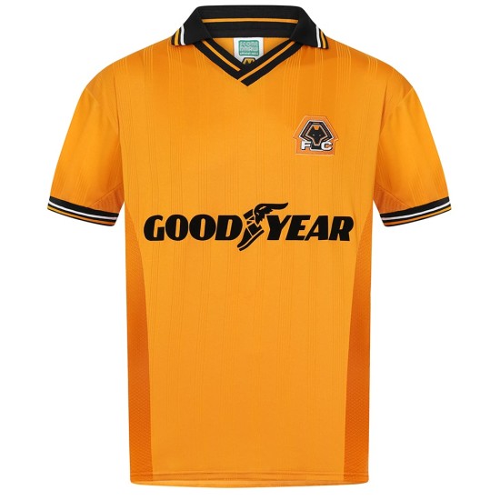 Men's Wolverhampton Wanderers 1998 Home Retro Shirt Men's Wolverhampton Wanderers 1998 Home Retro Shirt
