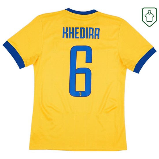 Men's Juventus 2017/18 Away Retro Shirt Khedira #6