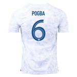 Paul Pogba #6 France Away Jersey World Cup 2022