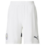 Women's Manchester City 2024/25 Home Shorts - White Women's Manchester City 2024/25 Home Shorts - White