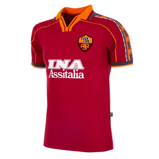 Women's Roma 1998/99 Home Retro Shirt Women's Roma 1998/99 Home Retro Shirt