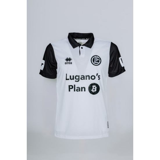 Kid's FC Lugano 2025/26 Away Shirt Kid's FC Lugano 2025/26 Away Shirt