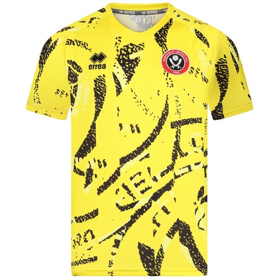 Women's Sheffield United 2025/26 Third Warm Up Shirt - Yellow Women's Sheffield United 2025/26 Third Warm Up Shirt - Yellow