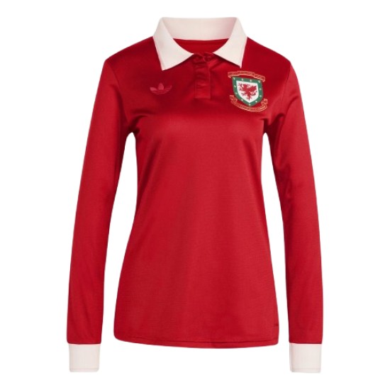 Women's Wales 2025/26 150th Anniversary Long Sleeve Shirt