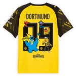 Women's BVB Borussia Dortmund 2025/26 Home Sesame Street Shirt #9 Women's BVB Borussia Dortmund 2025/26 Home Sesame Street Shirt #9