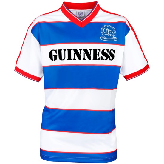 Men's Queens Park Rangers 1985 Retro Guinness Shirt