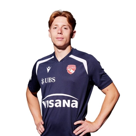 Kid's FC Thun 2025/26 Away Shirt - Navy