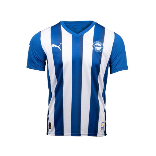 Men's Alaves 2025/26 Home No Sponsor Shirt