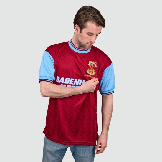 Kid's West Ham United 1994 Retro Bobby Moore Memorial Shirt