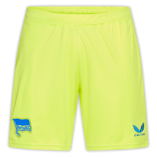 Men's Hertha BSC 2025/26 Away Shorts - Green Men's Hertha BSC 2025/26 Away Shorts - Green