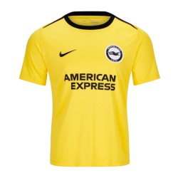 Men's Brighton & Hove Albion 2024/25 Third Warm Up Shirt - Yellow