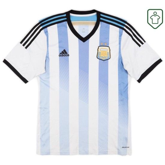 Men's Argentina 2013/15 Home Retro Shirt - Purple