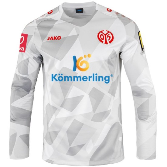 Men's Mainz 05 2025/26 Third Warm Up Sponsored Long Sleeve Shirt