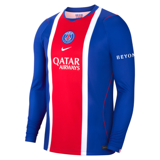 Men's PSG 2026/27 Home Long Sleeve Shirt Men's PSG 2026/27 Home Long Sleeve Shirt