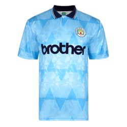 Men's Manchester City 1989 Home Retro Shirt