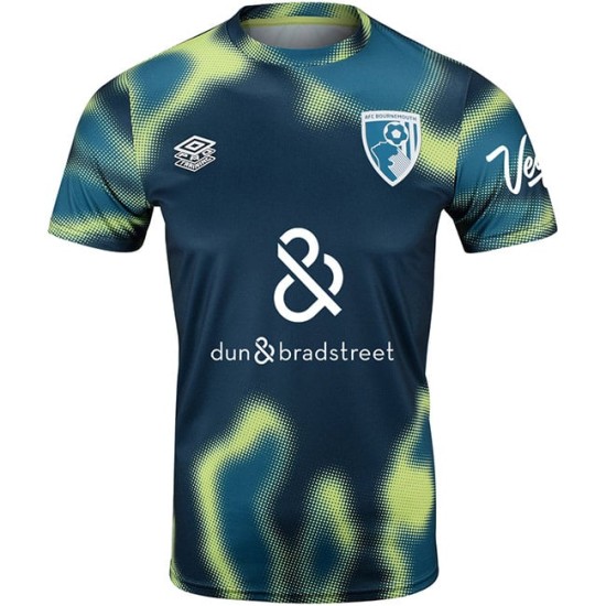 Men's AFC Bournemouth 2024/25 Third Warm Up Shirt - Green