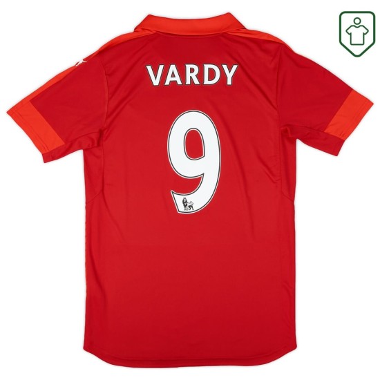 Men's Leicester City 2016/17 Away Retro Shirt Vardy #9