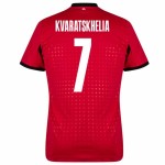 Khvicha Kvaratskhelia #7 Georgia Third Jersey EURO 2024
