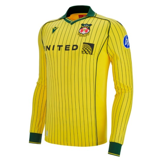 Kid's Wrexham AFC 2025/26 Away Long Sleeve Shirt