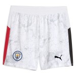 Women's Manchester City 2025/26 KidSuper Shorts - White