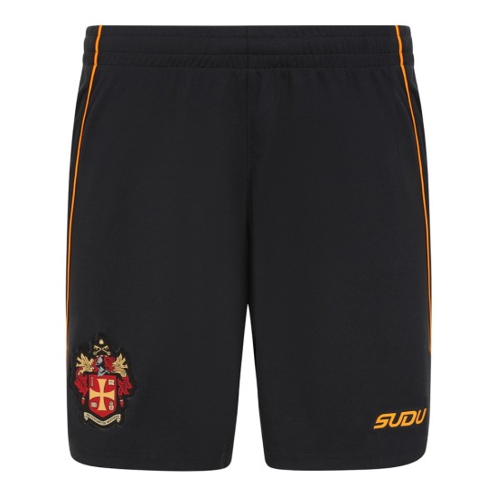 Men's Wolverhampton Wanderers 2026/27 Home Shorts - Black Men's Wolverhampton Wanderers 2026/27 Home Shorts - Black