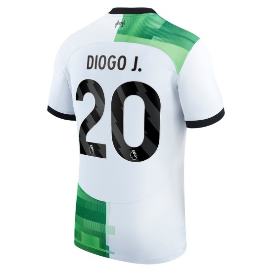 Women's Diogo Jota #20 Liverpool 2023/24 Away Shirt Women's Diogo Jota #20 Liverpool 2023/24 Away Shirt