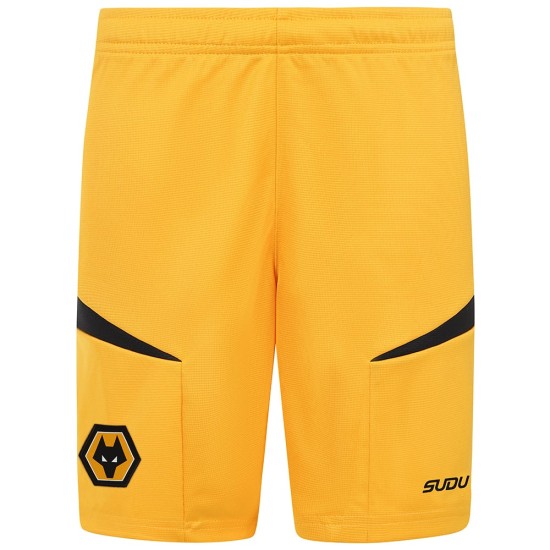Kid's Wolverhampton Wanderers 2024/25 Home Shorts