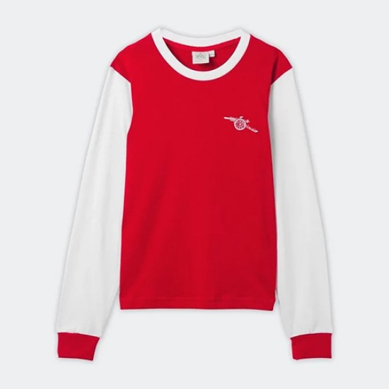 Women's Arsenal 1970 Home Retro Long Sleeve Shirt Women's Arsenal 1970 Home Retro Long Sleeve Shirt