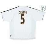 Men's Real Madrid 2003/04 Home Retro Shirt Zidane #5