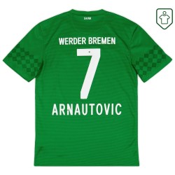 Men's Werder Bremen 2012/13 Home Retro Shirt Arnautovic #7
