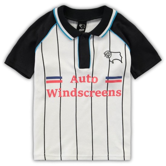 Kid's Derby County 1993/1995 Home Retro Shirt